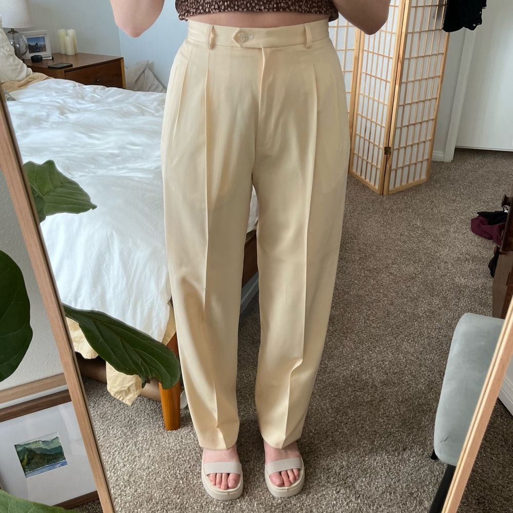 Pleated trousers (vintage)